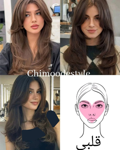 مدل مو مناسب هر فرم صورت