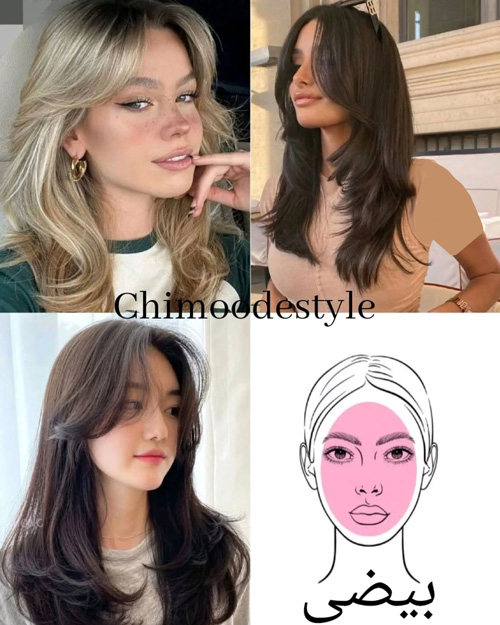 مدل مو مناسب هر فرم صورت