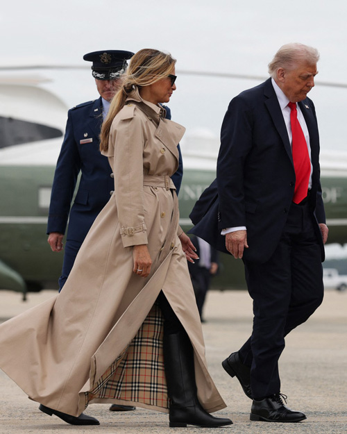 ملانیا ترامپ در لندن
