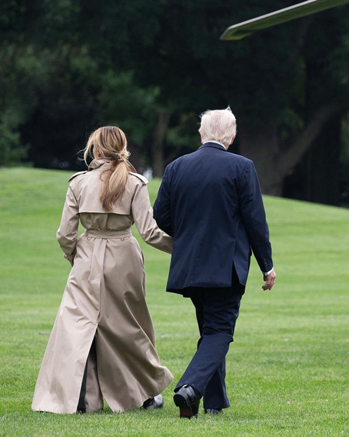 ملانیا ترامپ در لندن