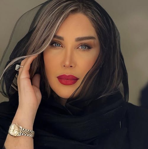 رنگ موی سارا منجزی‌پور