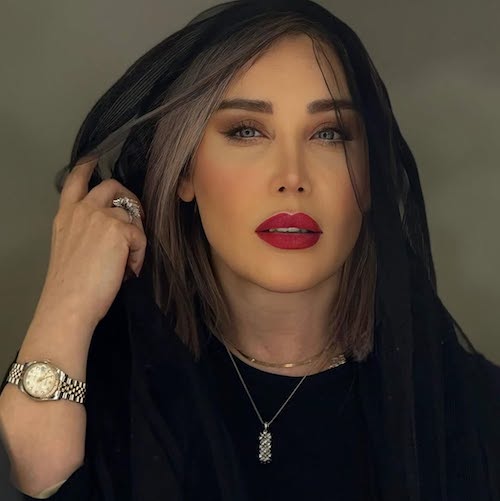 رنگ موی سارا منجزی‌پور