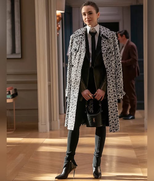 استایل‌های پاییزی امیلی در پاریس