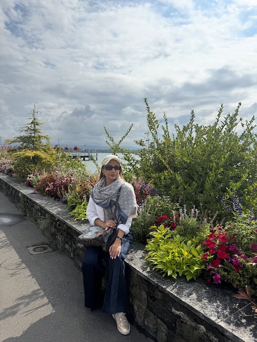 شبنم قلی‌خانی در سفر