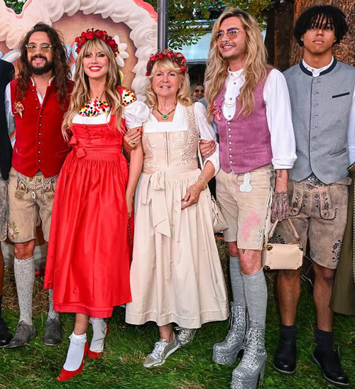 پیراهن قرمز هایدی کلوم