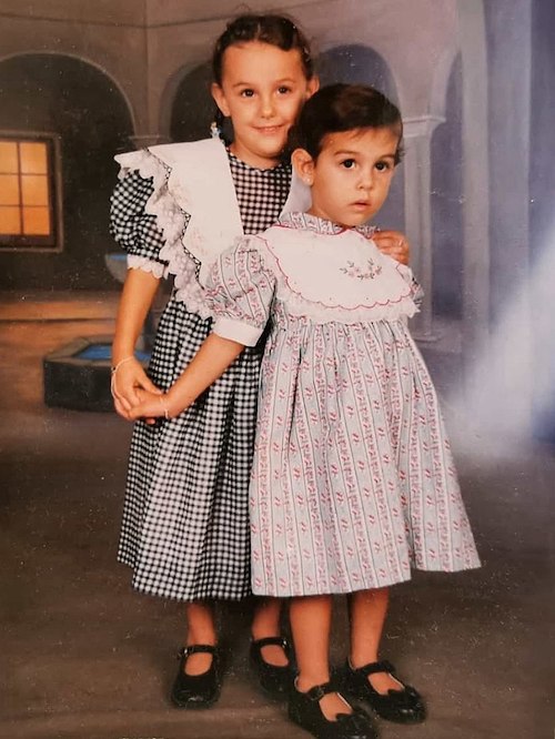 عکس کودکی جورجینا