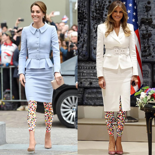 شباهت استایلهای کیت و ملانیا