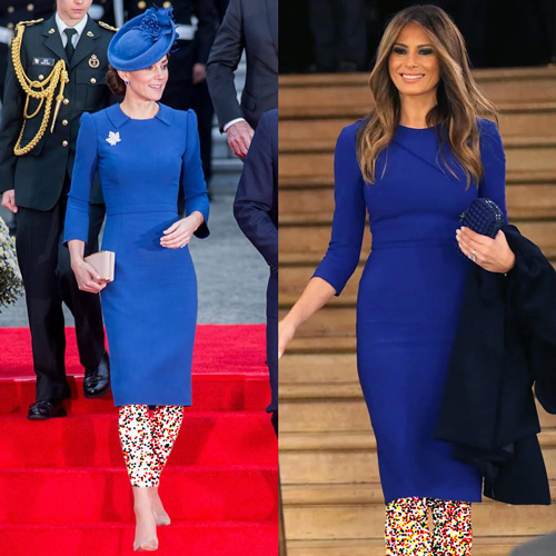 شباهت استایلهای کیت و ملانیا