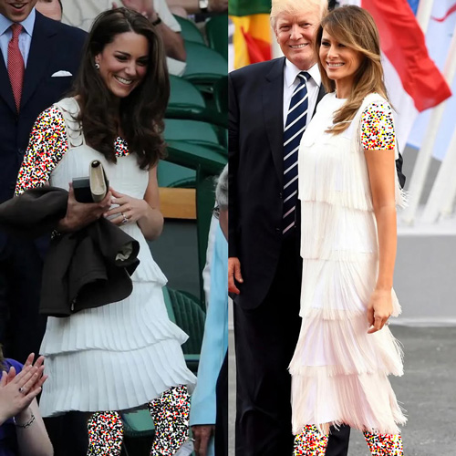 شباهت استایلهای کیت و ملانیا