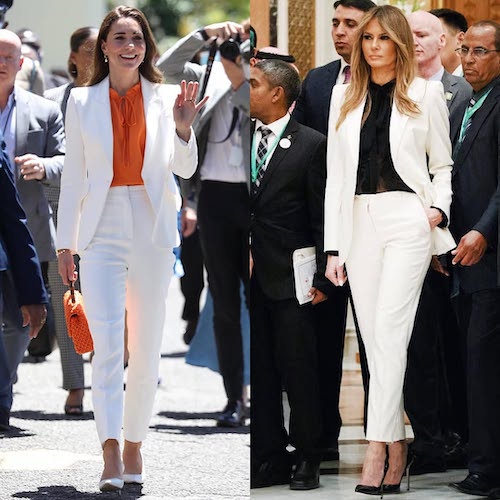 شباهت استایلهای کیت و ملانیا