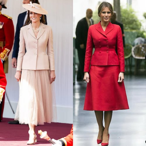 شباهت استایلهای کیت و ملانیا