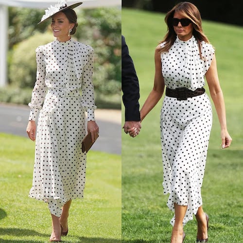 شباهت استایلهای کیت و ملانیا