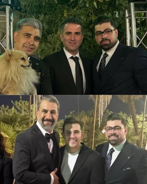 ستارهها در عروسی محمد نادری