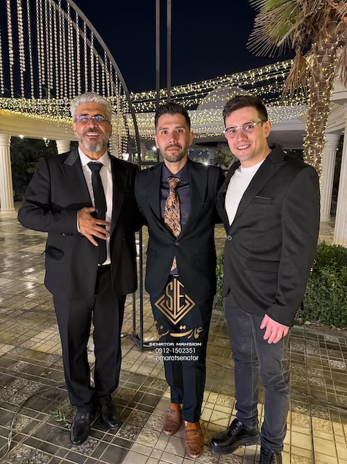 ستارهها در عروسی محمد نادری