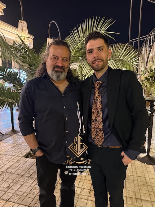 ستارهها در عروسی محمد نادری