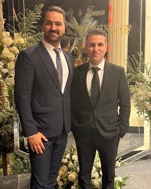 ستارهها در عروسی محمد نادری