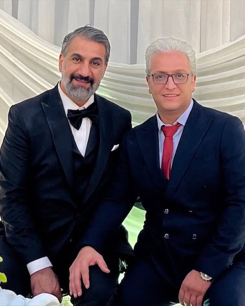 ستارهها در عروسی محمد نادری