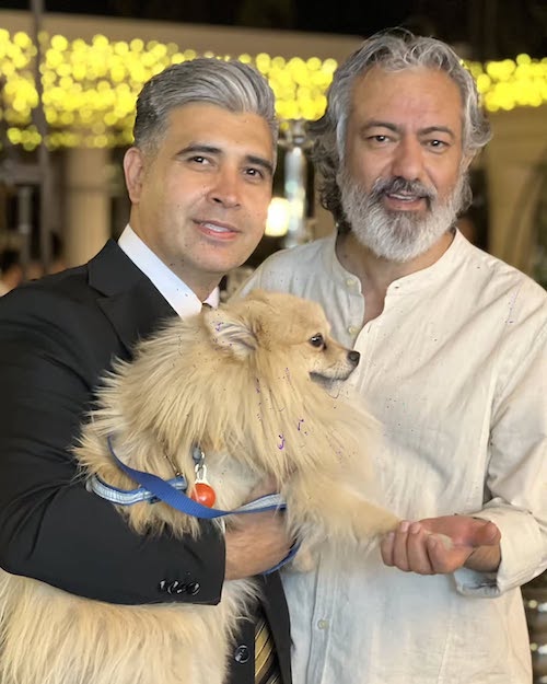 ستارهها در عروسی محمد نادری