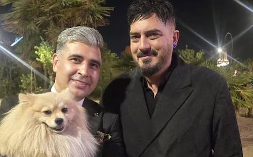 ستارهها در عروسی محمد نادری