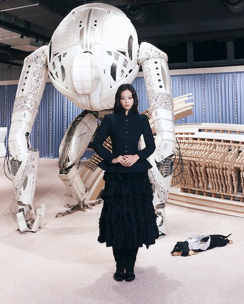 استایل مشکی کیم جنی