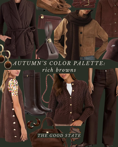 رنگ‌های شیک پاییزی