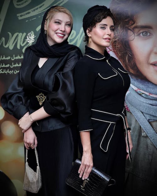 استایل سیاه و سفید الناز شاکردوست