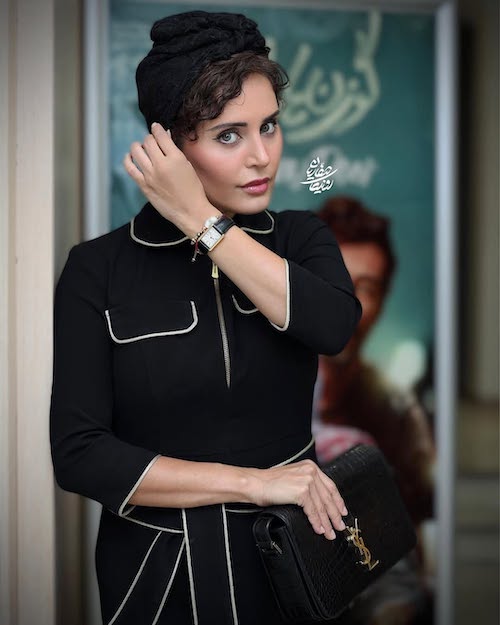 استایل سیاه و سفید الناز شاکردوست