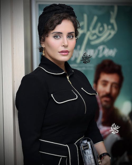 استایل سیاه و سفید الناز شاکردوست