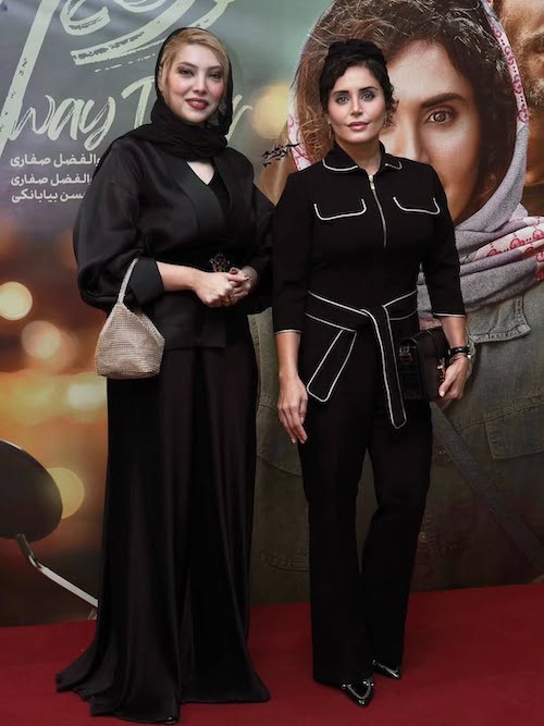 استایل سیاه و سفید الناز شاکردوست