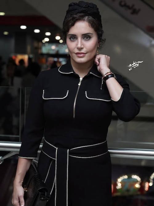 استایل سیاه و سفید الناز شاکردوست