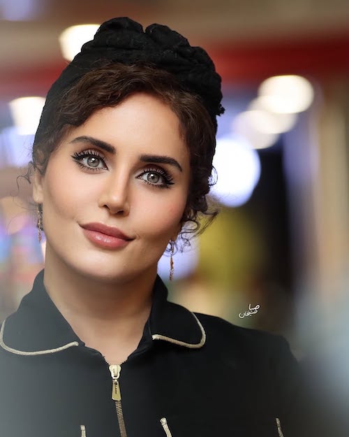 استایل سیاه و سفید الناز شاکردوست