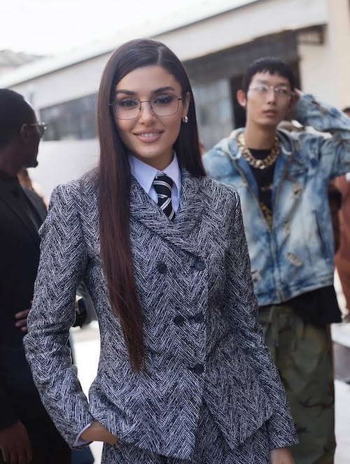 هانده ارچل در هفته مد میلان