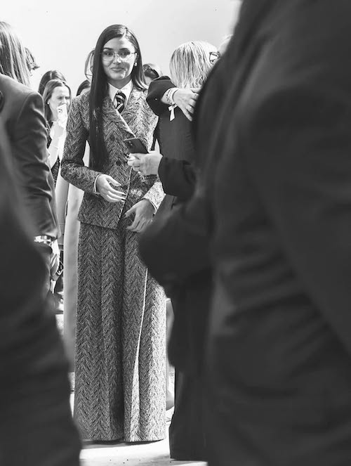 هانده ارچل در هفته مد میلان