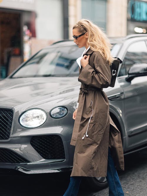 ترند پاییز در استایل بلا حدید