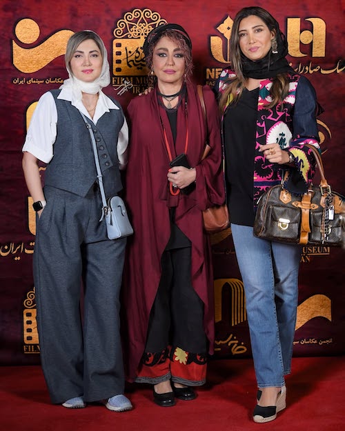 استایل شلوغ شقایق فراهانی