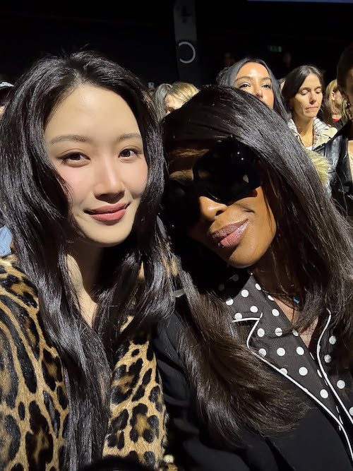 مون گایونگ در هفته مد میلان