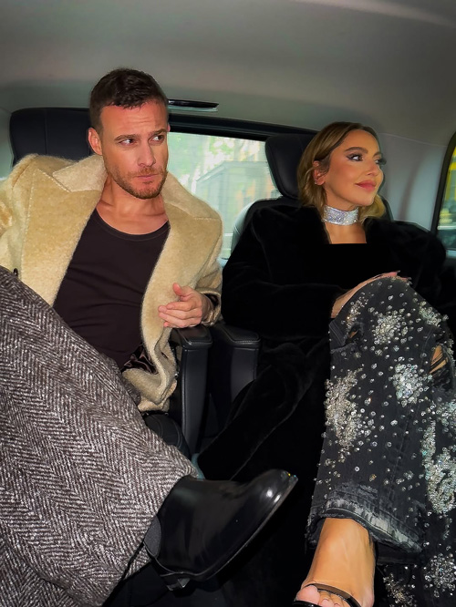 کرم بورسین در کنار مریل استریپ