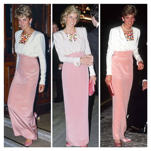 لباس‌های تکراری پرنسس دایانا