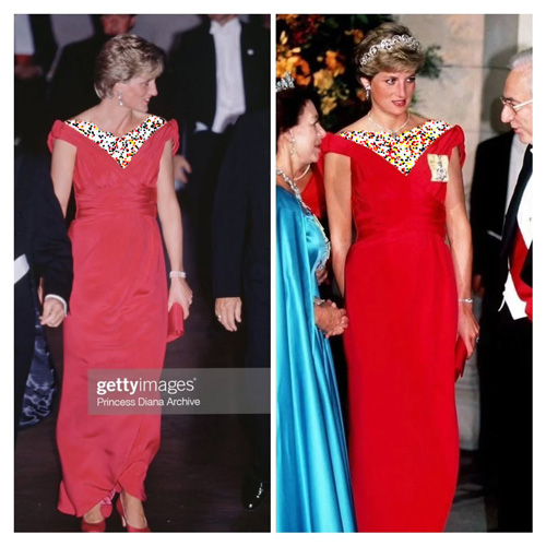 لباس‌های تکراری پرنسس دایانا