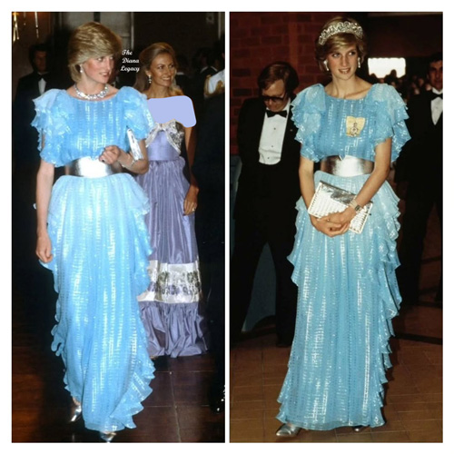 لباس‌های تکراری پرنسس دایانا