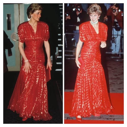 لباس‌های تکراری پرنسس دایانا