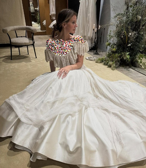 لباس عروس لانا دل ری