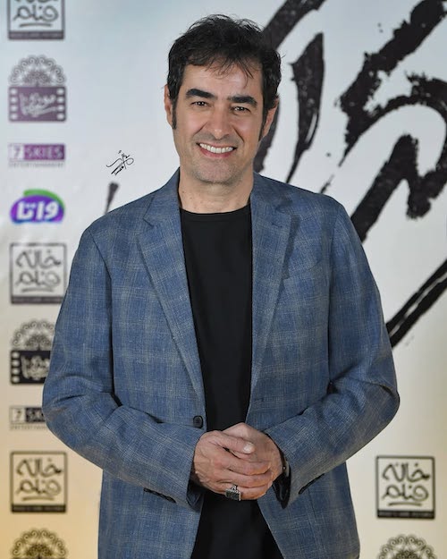 شهاب حسینی در اکران فیلمش