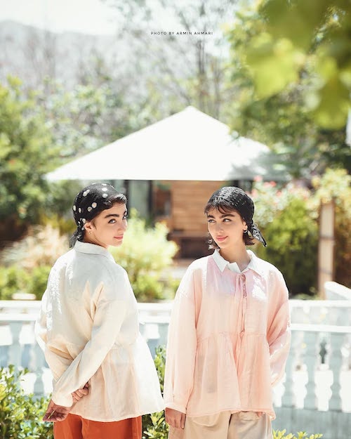 استایل‌های تابستانی سنا و سونیا حسینی