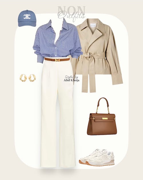 ست کردن بارانی کوتاه