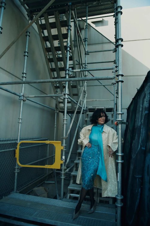 کریس جنر روی جلد ووگ