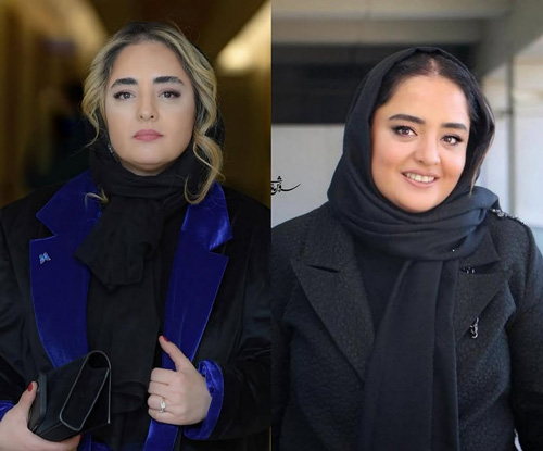 رنگ موی تیره و روشن بازیگران ایرانی