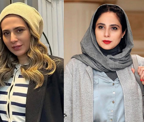 رنگ موی تیره و روشن بازیگران ایرانی