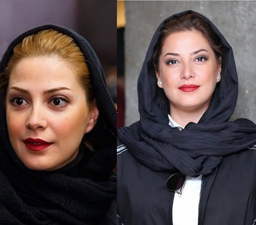 رنگ موی تیره و روشن بازیگران ایرانی