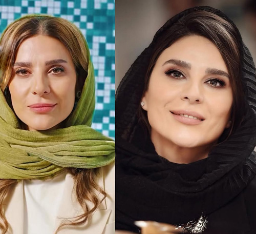 رنگ موی تیره و روشن بازیگران ایرانی